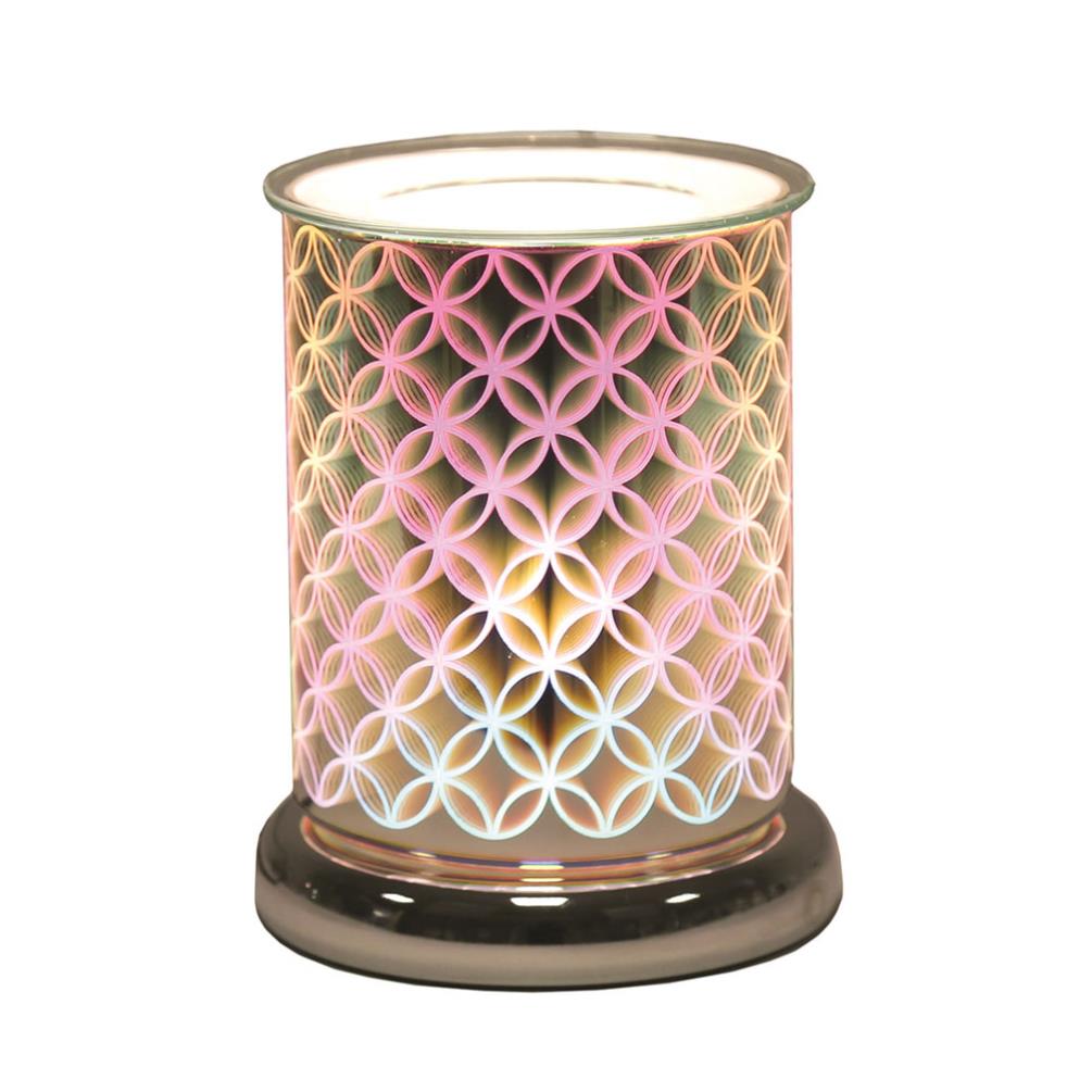 Aroma Geo Circle Cylinder 3D Electric Wax Melt Warmer £22.49